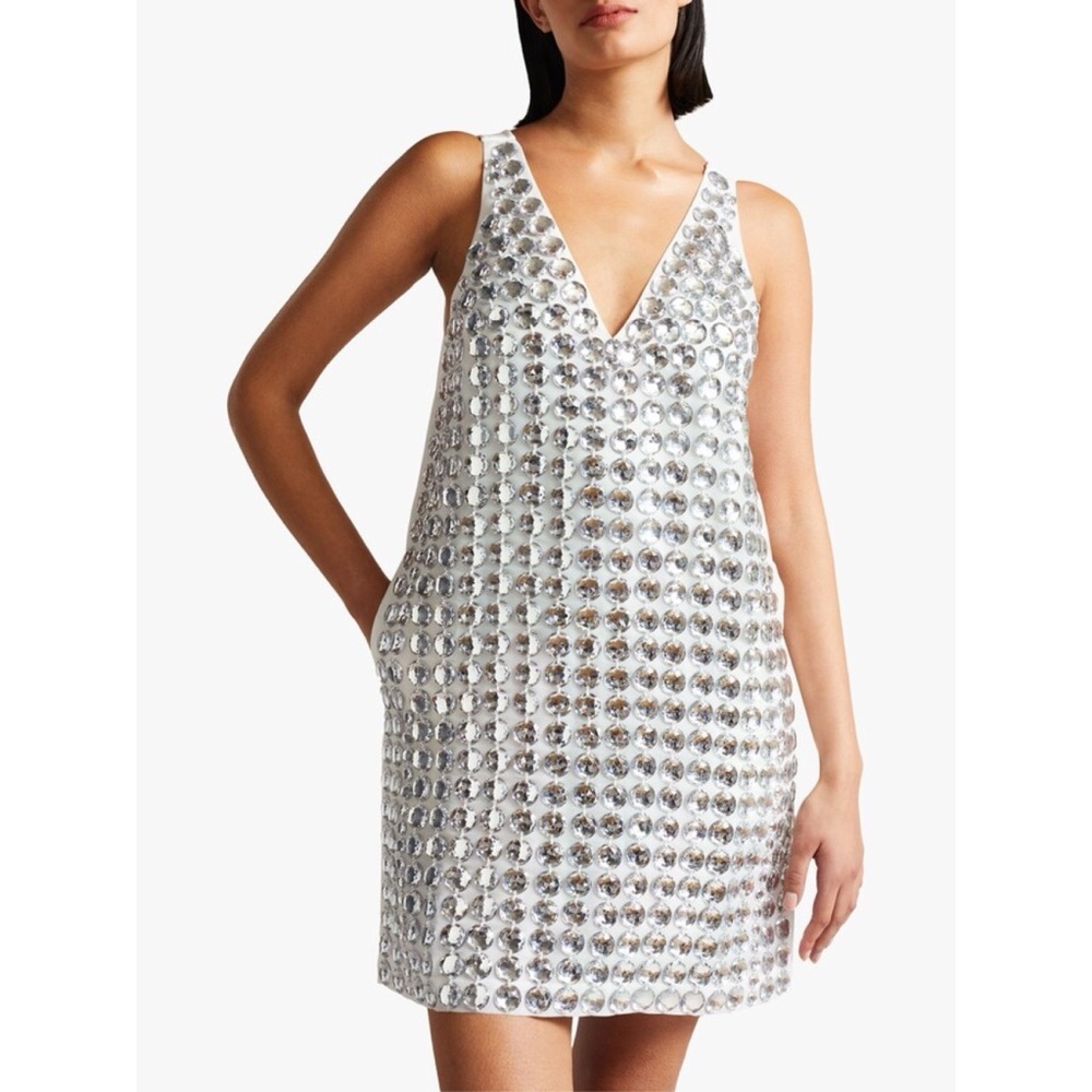 Ted Baker Alexian Crystal Mini Dress Bridal Cocktail